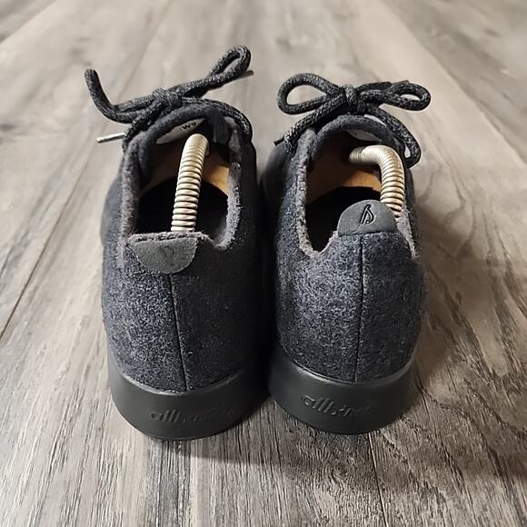 Allbirds Women’s Wool Runners Natural Black/Black sole Size 9 - Picture 3 of 9